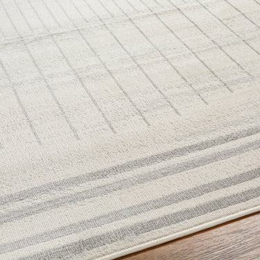 Floransa Geometric Modern Grey Rug