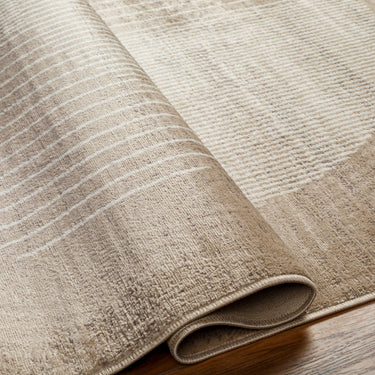 Floransa Geometric Modern Runner Brown