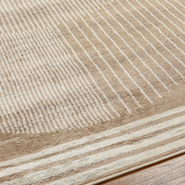 Floransa Geometric Modern Runner Brown