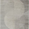 Floransa Geometric Modern Skandi Grey & Light Beige Rug - Design FSA2375 - Medium 120x170 cm (3'11'' x 5'7'')