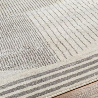 Floransa Geometric Modern Grey Rug