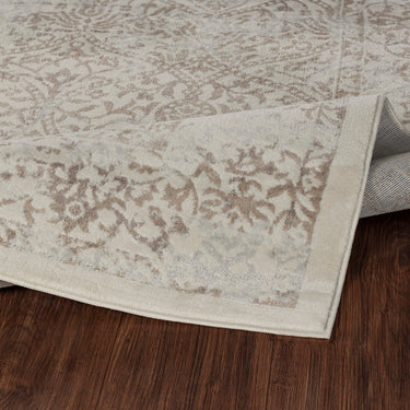 Floransa Vintage Traditional Boho Ivory Rug
