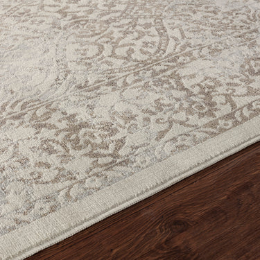 Floransa Vintage Traditional Boho Ivory Rug
