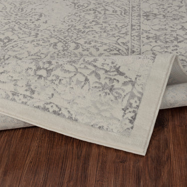 Floransa Vintage Traditional Boho Grey Rug