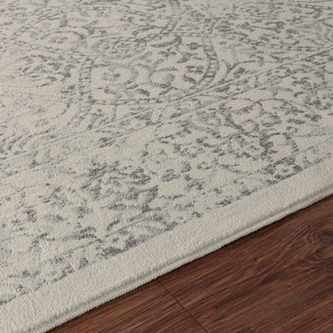 Floransa Vintage Traditional Boho Grey Rug