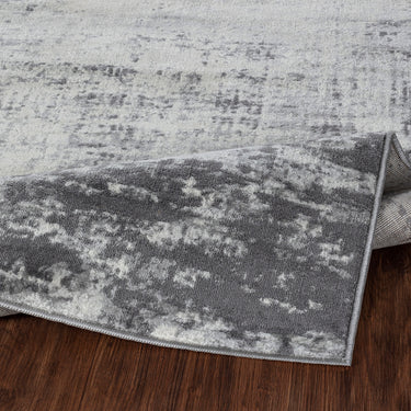 Floransa Abstract Modern Marble Grey Rug