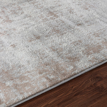 Floransa Abstract Modern Marble Runner Beige