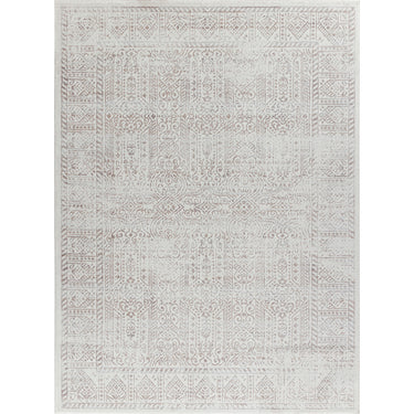 Floransa Vintage Traditional Boho Brown Rug
