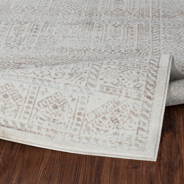 Floransa Vintage Traditional Boho Brown Rug