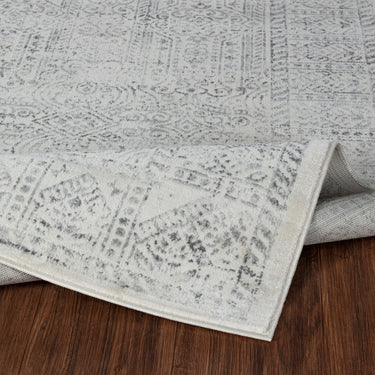 Floransa Vintage Traditional Boho Grey Rug