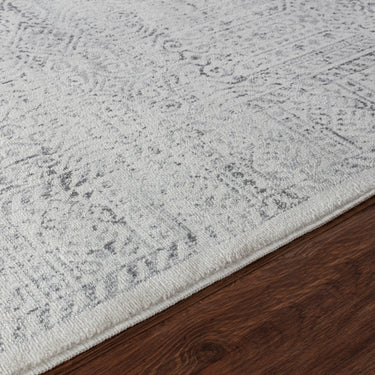 Floransa Vintage Traditional Boho Grey Rug