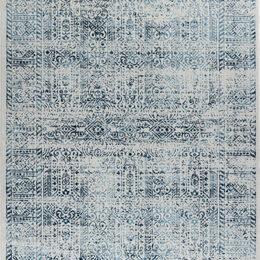 Floransa Vintage Traditional Boho Blue Rug