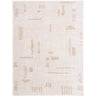 Fossay Washable Shaggy Modern Beige & Ivory Rug - Design FSG2301 - Medium 120x170 cm (3'11'' x 5'7'')