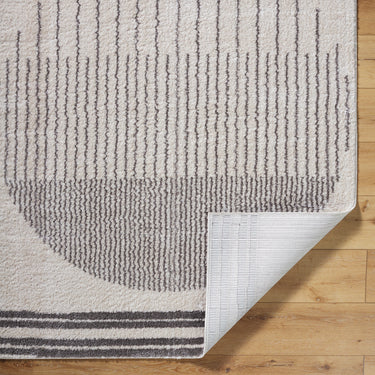 Fossay Washable Modern Shaggy Black Rug