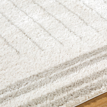 Fossay Washable Modern Shaggy Grey Rug