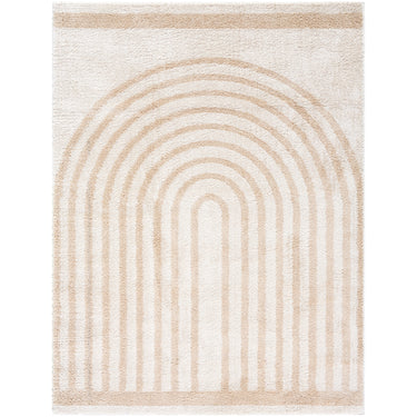 Fossay Washable Modern Shaggy Beige Rug