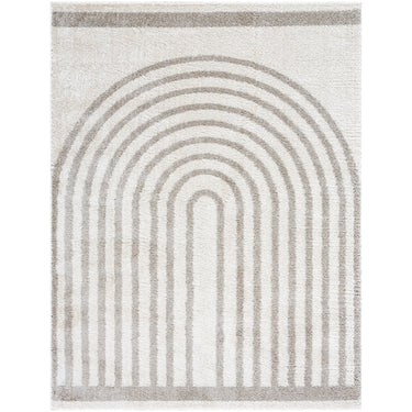 Fossay Washable Modern Shaggy Grey Rug