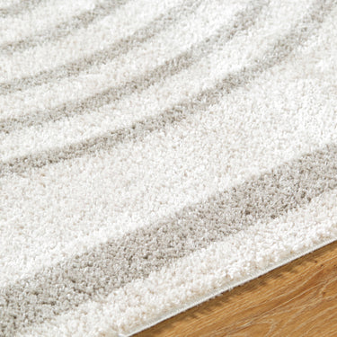 Fossay Washable Modern Shaggy Grey Rug