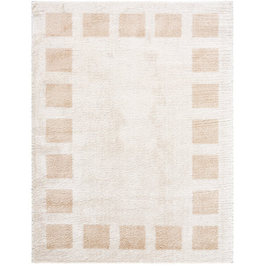 Fossay Washable Modern Shaggy Beige Rug