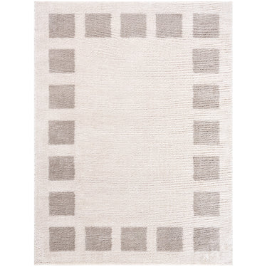 Fossay Washable Modern Shaggy Grey Rug