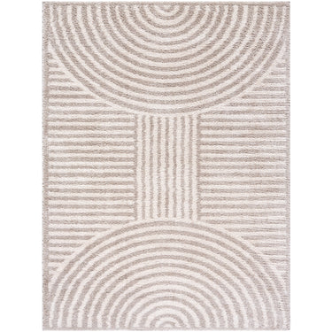 Fossay Washable Modern Shaggy Grey Rug