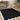 Fossay Washable Shaggy Black & Cream Rug