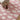 Fossay Washable Shaggy Pink, Rose & Ivory Rug - Design FSG2350