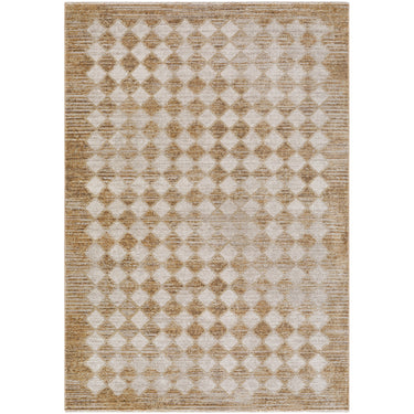 Myrtle Avenue V Galey Alix Geometric Diamond Brown Rug