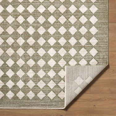 Myrtle Avenue V Galey Alix Geometric Diamond Taupe Rug
