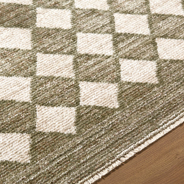 Myrtle Avenue V Galey Alix Geometric Diamond Taupe Rug