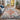Harput Vintage Traditional Boho Oriental Yellow, Aqua & Off-White Rug