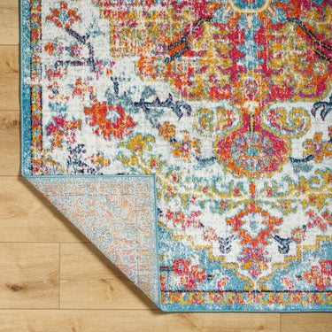 Harput Vintage Traditional Boho Oriental Yellow, Light Beige & Mustard Rug