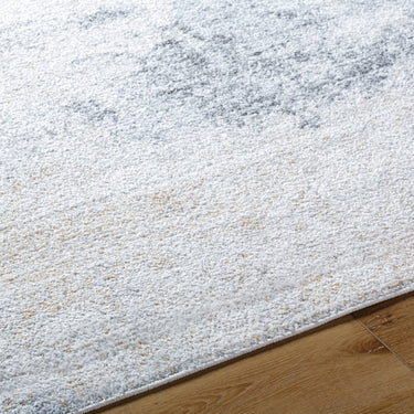 Harput Abstract Modern Black, Ivory & Light Beige Rug
