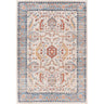 Huntington Beach Vintage Outdoor Oriental Orange, Rust & Denim Rug - Large Plus 160x213 cm (5'3'' x 7')