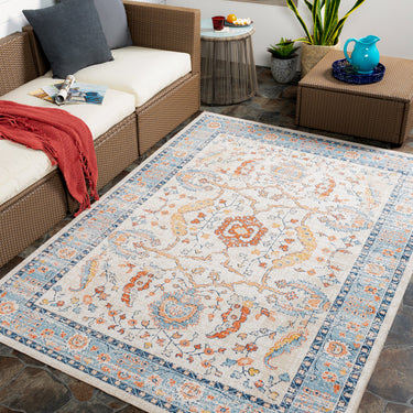 Huntington Beach Vintage Orange Rug