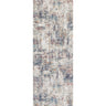 Huntington Beach Modern Runner Outdoor Cream, Dark Blue & Oatmeal Rug - Runner 80x220 cm (2'7'' x 7'3'')