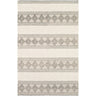 Hygge Cottage Hand Woven Charcoal & White Rug - Small Plus 91x152 cm (3' x 5')