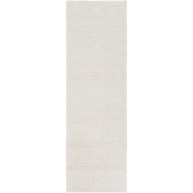 Hygge Cottage Hand Woven Runner White