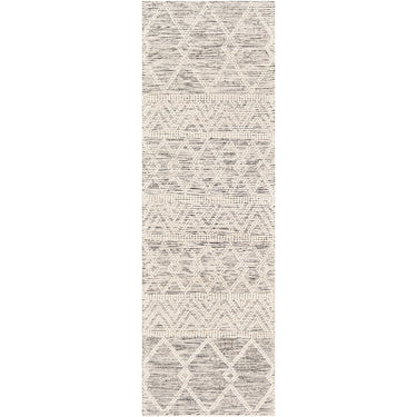 Hygge Cottage Hand Woven Runner Charcoal