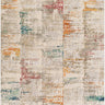 Illusions Abstract Marble Light Grey, Ivory & Olive Modern Rug - Large Plus 160x220 cm (5'3'' x 7'3'')