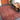 Iris Traditional Vintage Oriental Orange, Burnt Orange & Dark Blue Rug