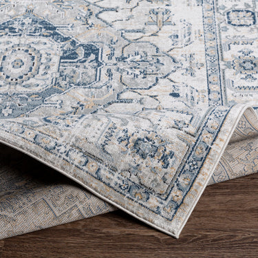 Jolie Vintage Traditional Boho Blue Rug