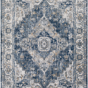 Jolie Vintage Traditional Boho Black Rug