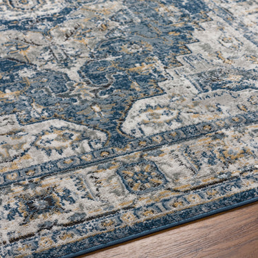 Jolie Vintage Traditional Boho Black Rug