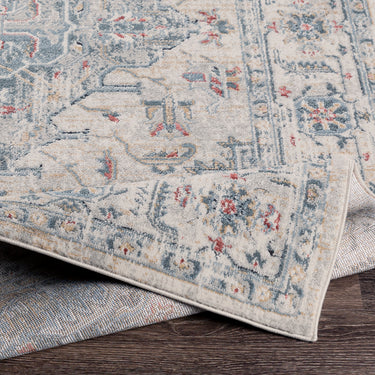 Jolie Vintage Traditional Boho Grey Rug