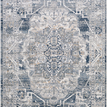 Jolie Vintage Traditional Boho Grey Rug