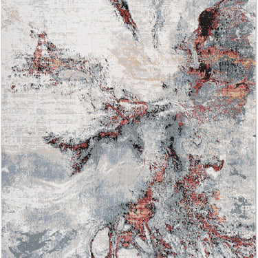 Jolie Abstract Moderne Marble Grey Rug