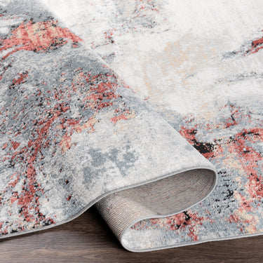 Jolie Abstract Moderne Marble Grey Rug