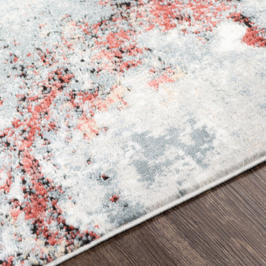 Jolie Abstract Moderne Marble Grey Rug