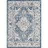 Jolie TraditionalRug Vintage Oriental Blue, Burgundy & Rose - Medium 120x170 cm (3'11'' x 5'7'')